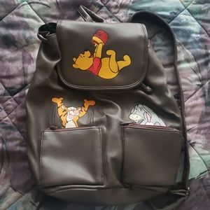 Winnie the Pooh and friends embroidered Back pack